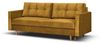 Beautysofa Schlafsofa Sigurd, mit Schlaffunktion und Bettkasten, Polstersofa aus Velours, Sofa im skandinavischen Stil Bild 4