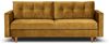 Beautysofa Schlafsofa Sigurd, mit Schlaffunktion und Bettkasten, Polstersofa aus Velours, Sofa im skandinavischen Stil Bild 2