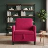 vidaXL Sofa mit Stauraum Weinrot 72 x 78 x 87 cm Polyester 42036882 Bild 3