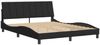 vidaXL Bettgestell ohne Matratze "Hanko" Schwarz 160x200 cm Samt 3207857 Bild 3