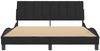 vidaXL Bettgestell ohne Matratze "Hanko" Schwarz 160x200 cm Samt 3207857 Bild 5