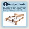 MaDeRa Rollrost XXL mit 23 extra stabilen Leisten aus massiven Buchenholz, 140x200 cm Bild 5
