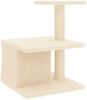 vidaXL Kratzbaum mit Sisal-Kratzsäulen Creme 48 cm 171786 Bild 5