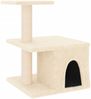 vidaXL Kratzbaum mit Sisal-Kratzsäulen Creme 48 cm 171786 Bild 2