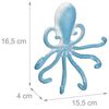 Relaxdays Wandhaken Oktopus Bild 4