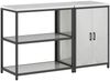 vidaXL Aufbewahrungsset für die Küche HATTEM 2 pcs Silber 3392664 Bild 2