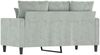 vidaXL 2-Sitzer-Sofa Hellgrau 120 cm Samt 359293 Bild 5