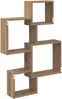 vidaXL Wandwürfelregale Wandhalterung Artisan-Eiche Holzwerkstoff 8012131 Bild 5