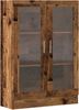 vidaXL Bücherschrank Altholz-Optik 82,5x30,5x115 cm Holzwerkstoff 856156 Bild 2