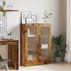 vidaXL Bücherschrank Altholz-Optik 82,5x30,5x115 cm Holzwerkstoff 856156 Bild 3