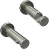 Gardinenstangen-Set Platon Luino 140 cm, 1-läufig (ohne Ringe), 20 mm Ø Edelstahl-Optik Bild 5