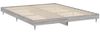 vidaXL Bettgestell ohne Matratze Grau Sonoma 160x200 cm Holzwerkstoff 832235 Bild 5
