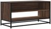 vidaXL TV-Schrank Braun Eichen-Optik 91x40x46 cm Holzwerkstoff Metall 848888 Bild 2