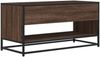 vidaXL TV-Schrank Braun Eichen-Optik 91x40x46 cm Holzwerkstoff Metall 848888 Bild 5