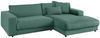 KAWOLA Sofa MADELINE Ecksofa Cord smaragd Longchair rechts 85 x 190 x 270 cm Bild 5