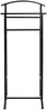 Herrendiener >55503< in schwarz, Stahlrohr - 48x107x36cm (BxHxT) Bild 3