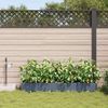 vidaXL Garten-Pflanzgefäß 4 pcs Hellgrau 160 x 40 x 22 cm Kunststoff 42002890 Bild 3