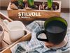 MiaMio Tasse MIAMIO - 6 x 350 ml Kaffeetassen Set Außen Schwarz Innen Farbig Bild 4