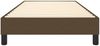 vidaXL Boxspringbettgestell Dunkelbraun 90x200 cm Stoff 3120487 Bild 5