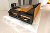 Ecksofa Arezzo L Form aus Stoff - Mikrofaserstoff - apricot-schwarz - Rechts Bild 5