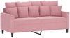 vidaXL 2-Sitzer-Sofa Rosa 140 cm Samt 359306 Bild 2