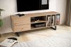 Lowboard Eiche-Dekor 150x55x40 cm TV-Kommode Modern, Design TV-Schrank Hoch,. Bild 2