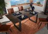 Esstisch Akazie 200x100 grau lackiert / U-Beine anth. matt SWISS EDGE Bild 2