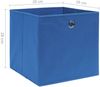 vidaXL Aufbewahrungsboxen 4 Stk. Vliesstoff 28x28x28 cm Blau 325195 Bild 5