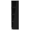 vidaXL Eckschrank Schwarz 27,5x27x102cm Holzwerkstoff 889846 Bild 5