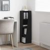 vidaXL Eckschrank Schwarz 27,5x27x102cm Holzwerkstoff 889846 Bild 4