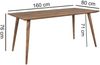 Esszimmertisch REPA 160 x 80 x 76 cm Sheesham rustikal Massiv-Holz, Design Landhaus Esstisch, Tisch für Esszimmer groß, 6 - 8 Personen Bild 4