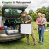 Sekey Buffettisch Tisch Klappbar Kunststoff 180 cm Campingtisch mit Tragegriff Partytisch Klapptisch Gartentisch für Garten Terrasse und Balkon, Weiß Bild 5