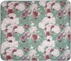 Tagesdecke 220 x 240 cm - Bett- & Sofaüberwurf mit Steppung, pflegeleicht & atmungsaktiv - Grün-Rosa Bild 2
