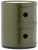Kartell Componibili, 2 Elements, Grün, Runde Basis Bild 2