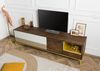 TV-Board Mango 200x45x55 braun geölt CHICAGO #102 Bild 2