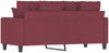 vidaXL 2-Sitzer-Sofa Weinrot 140 cm Stoff 359273 Bild 5