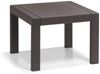 Allibert Polyrattan Balkonmöbel-Set "Victoria", braun,2 Sessel und Tisch Bild 3