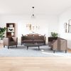 vidaXL 3-tlg. Chesterfield-Sofa-Set Braun Kunstleder 3209269 Bild 3