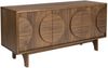 Sideboard GROOVE mit 3 Türen und Walnussfurnier von Zuiver Bild 2