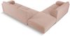 Micadoni Ecksofa Molino 6-Sitzer Links Boucle Puderrosa Bild 3