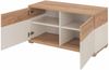 Schuhbank Toronto / GW-Topix, Holzwerkstoff, Weiß, Holzfarben, 96 x 51 x 40 cm Bild 2