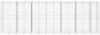 vidaXL Gabione mit Deckel 650x100x200 cm Verzinktes Eisen 3295236 Bild 3