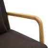 Lounger Sessel DUBAI - Holz Braun 64x80x74 cm | Loungesessel Wohnzimmer Bequem Lounger Clubsessel Sofa Hotelsessel Eingang Bild 4