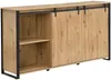 Vente-unique - BELINARO Sideboard Holz, Platte Beige - B 40 cm x H 91 cm x L 170 cm Bild 4