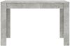 vidaXL Esstisch Betongrau 120 x 60 x 76 cm Spanplatte [800436] Bild 4