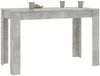 vidaXL Esstisch Betongrau 120 x 60 x 76 cm Spanplatte [800436] Bild 3