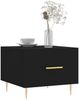 Couchtische, Sofatische 2 Stk. Schwarz 50x50x40 cm Holzwerkstoff Bild 3
