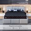 Matratze 100x200 Taschenfederkern DARK 7 Zonen H3 Kokos HR-Schaum Massage 24 cm Bild 4