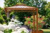 ELEO Metallpavillon quadratisch Meran 2 x 2 m unbeschichtet Bild 5