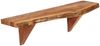 vidaXL Wandregale 2 Stk. 60 x 20 x 18 cm Massivholz Akazie 247927 Bild 4